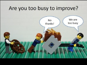 Too busy to innovate